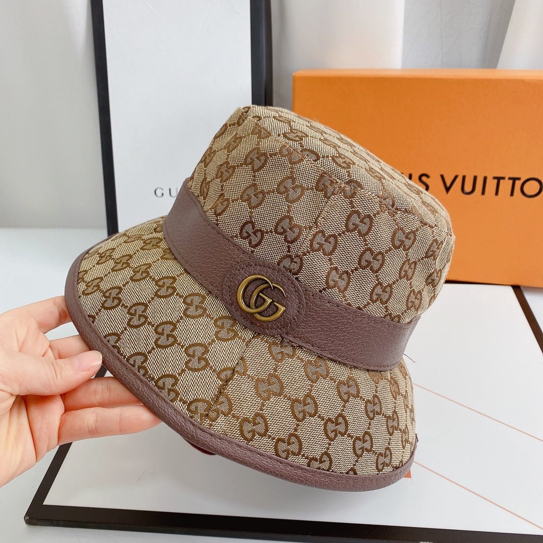 Gucci Bucket Hat GG Belt Buckle - Serene