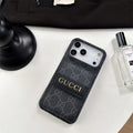 Gucci iPhone 18 Pro Case With Strap – Luxury GG iPhone Case - Serene