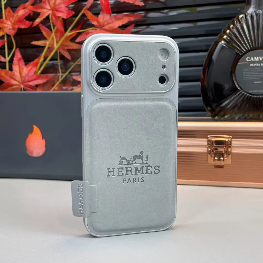Orange Hermes iPhone 17 Pro Max Case – Luxury Hermes iPhone Case