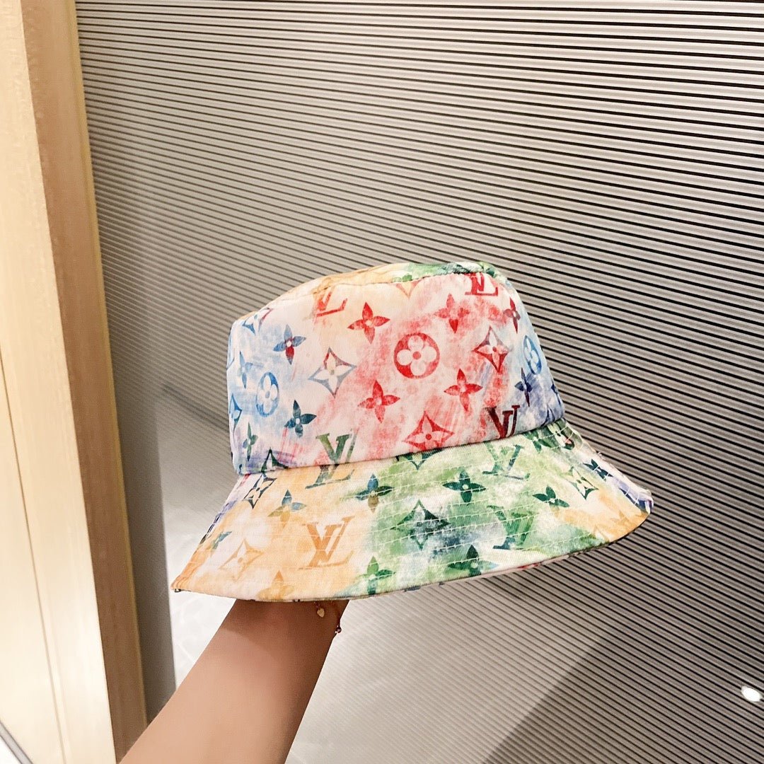 Louis Vuitton Camouflage Graffiti Bucket Hat - Serene