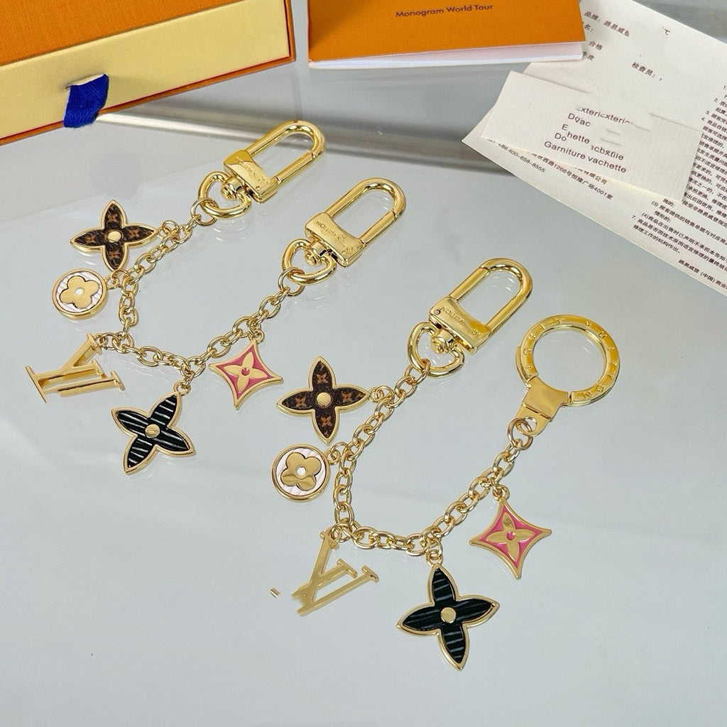 Louis Vuitton Flower Charm Keychain