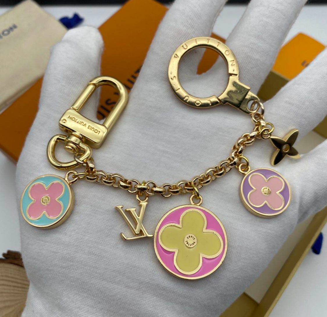 Louis Vuitton Flower Charm Keychain