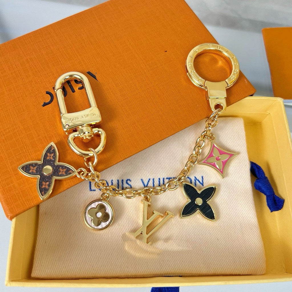 Louis Vuitton Flower Charm Keychain