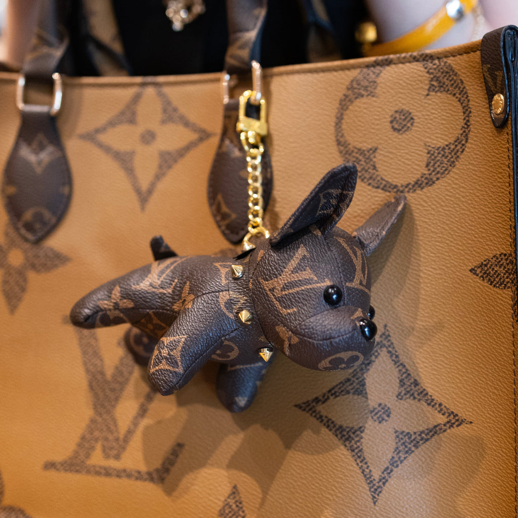 Louis Vuitton Monogram Puppy Keychain