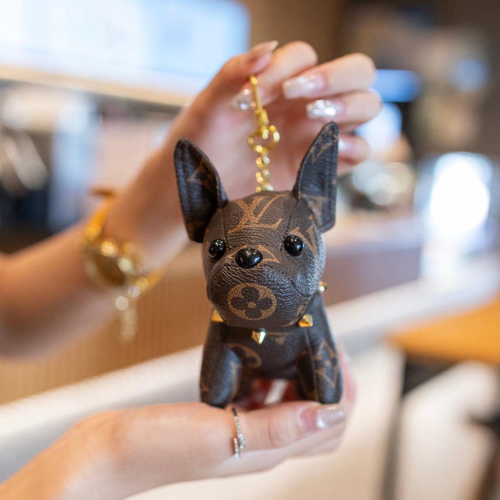 Louis Vuitton Monogram Puppy Keychain