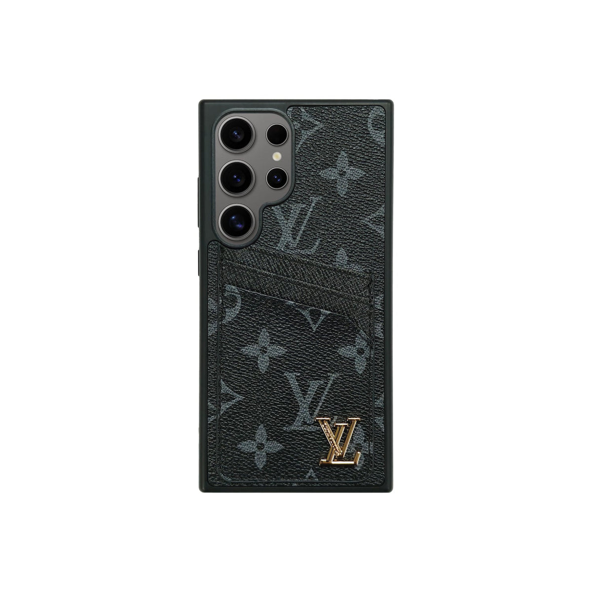Louis Vuitton Samsung Galaxy S26 Ultra Case Cardholder – Luxury Designer Wallet Cover - Serene