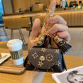 Louis Vuitton Tassel Coin Purse Keychain
