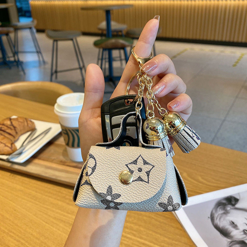 Louis Vuitton Tassel Coin Purse Keychain