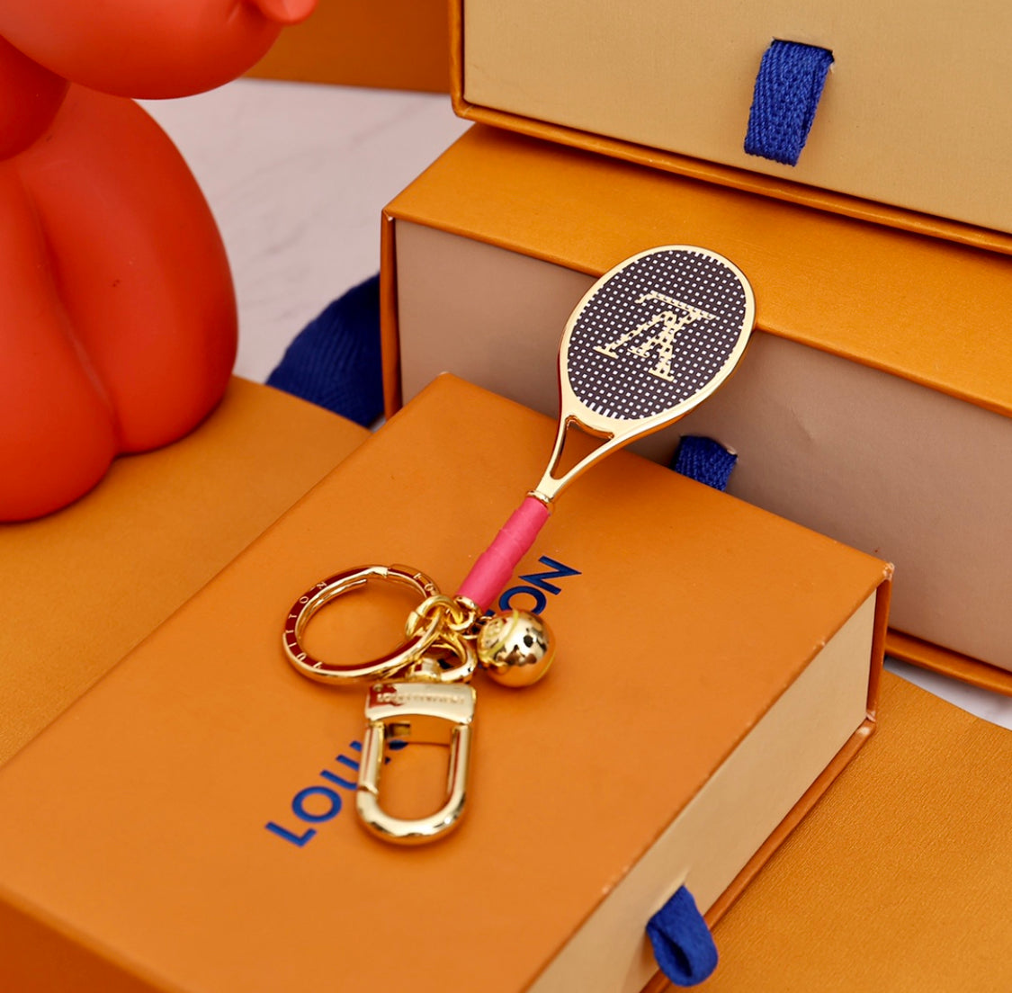 Louis Vuitton Tennis Racket Keychain