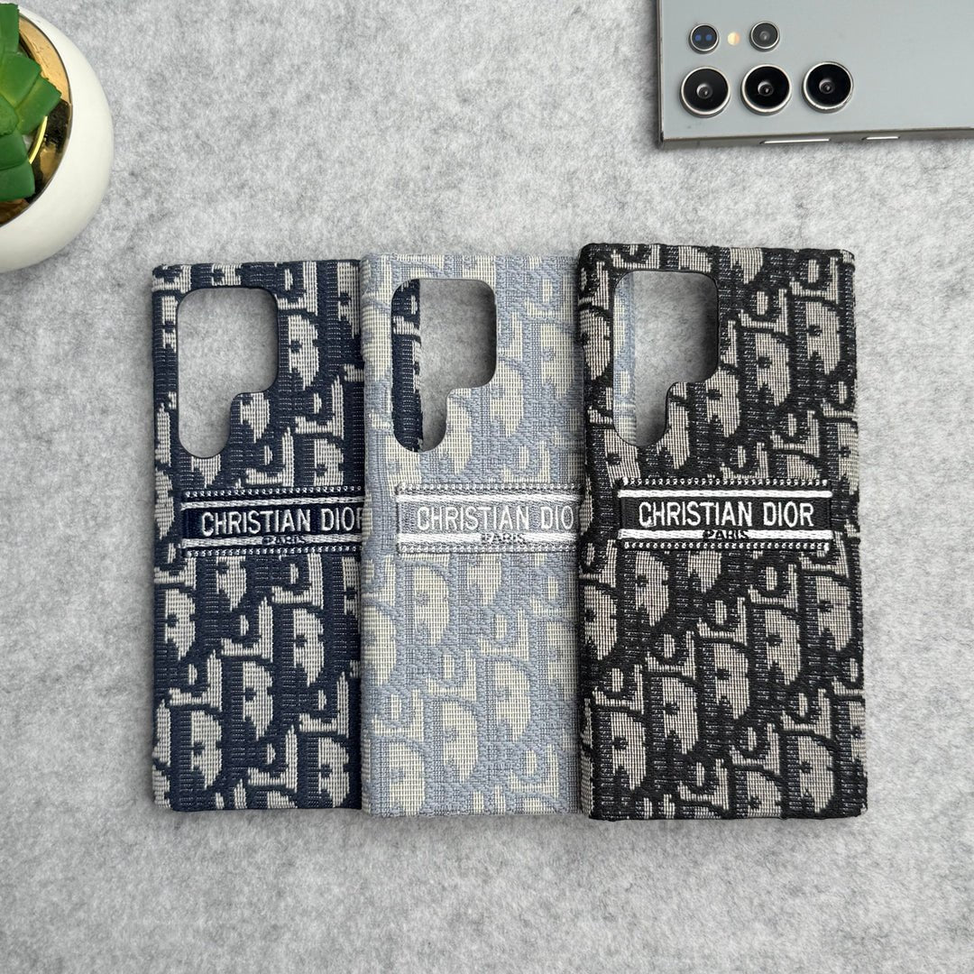 Luxury Dior CD Samsung Galaxy S26 Ultra Case – Designer Oblique Cover - Serene