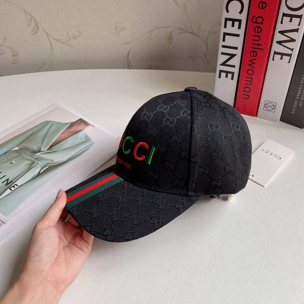 Luxury Gucci Embroidered Cotton Baseball Cap - Serene