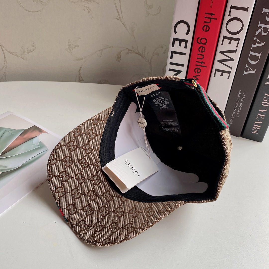 Luxury Gucci Embroidered Cotton Baseball Cap - Serene