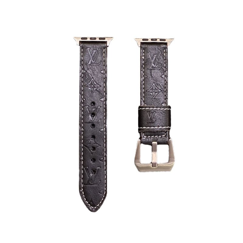 Luxury Louis Vuitton Apple Watch Band – Monogram Leather Strap for Apple Watch Ultra - Serene