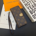 Luxury Louis Vuitton Damier Samsung Galaxy S26 Ultra Case with Card Holder - Serene