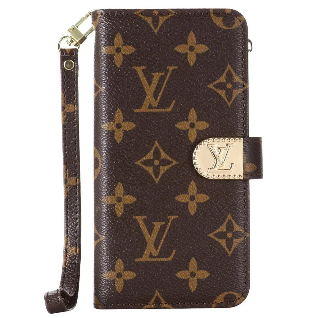 Luxury Louis Vuitton Damier Samsung Galaxy S26 Ultra Case with Card Holder - Serene